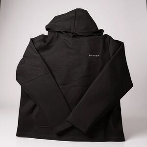 Spyder Jet Black Pullover Loungewear Hoodie